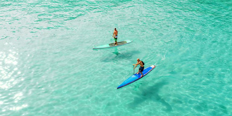 Zanzibar stand up paddling 